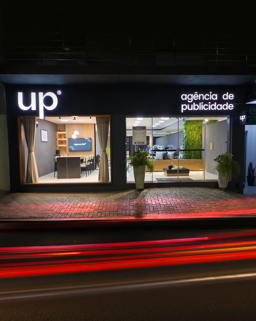 Fachada completa da UP Publicidade